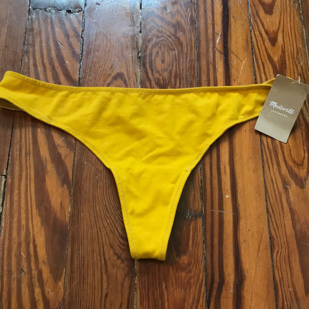 NWT Madewell thong medium